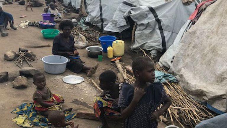 Cries of those displaced in Bunia, DRC