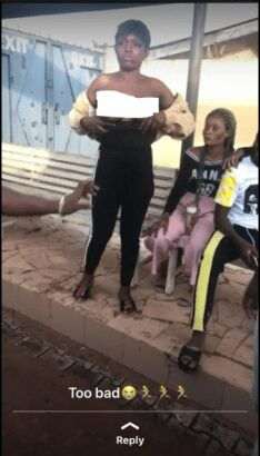Lady takes drugs, exposes her "oranges" for iPhone X