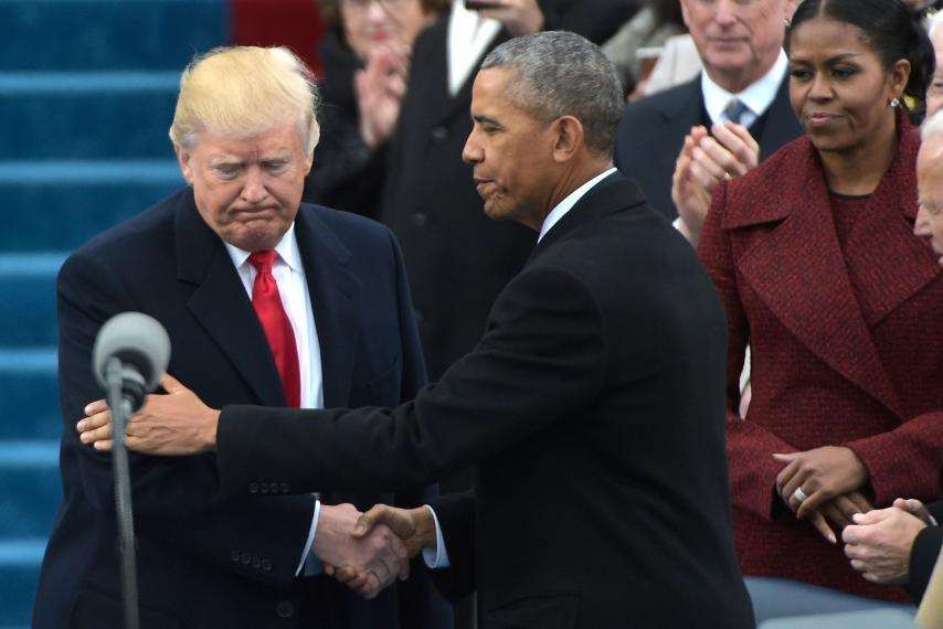 Trump breaks 40-year tradition and declines ceremony to reveal Obama portrait