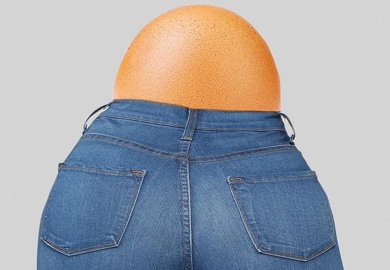 Fashion brand uses the nicest egg on Instagram to promote new jeans