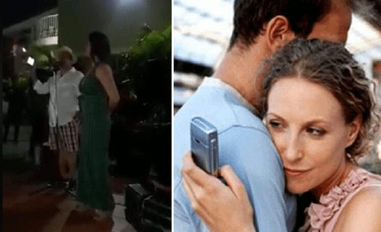 Husband organized a party to expose infidelity of his wife