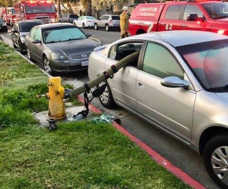 California fire brigade  recalls little subtle never to park at fire hydrant
