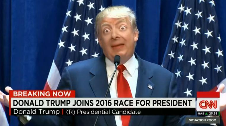 viral 'Deepfake' creation of Donald Trump and... Bean