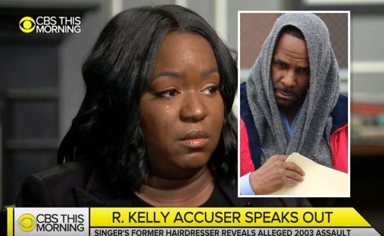 Alleged R. Kelly's victim says: "His DNA ended up on my shirt"