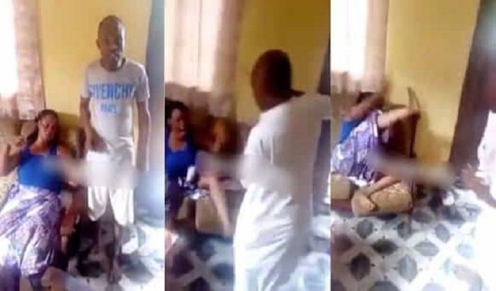 "I won't do it again": infidelity wife flog by her brother [Video]