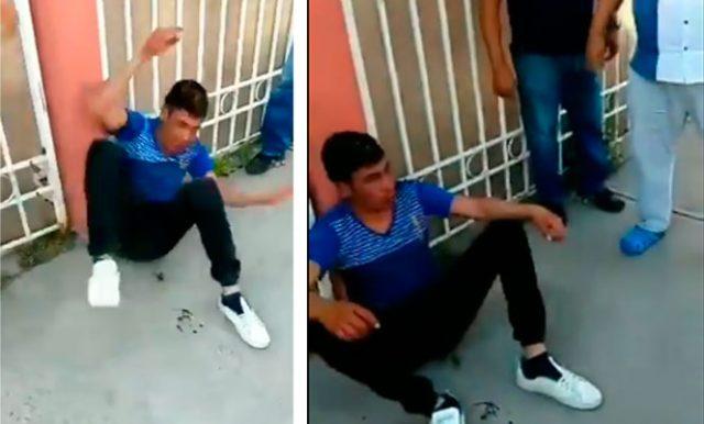 Stalker beats to stupor for harassing a lady walking alone [Video]