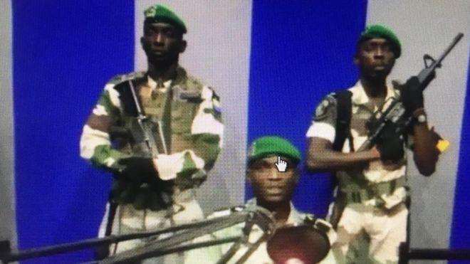 Attempted coup d'état in Gabon.