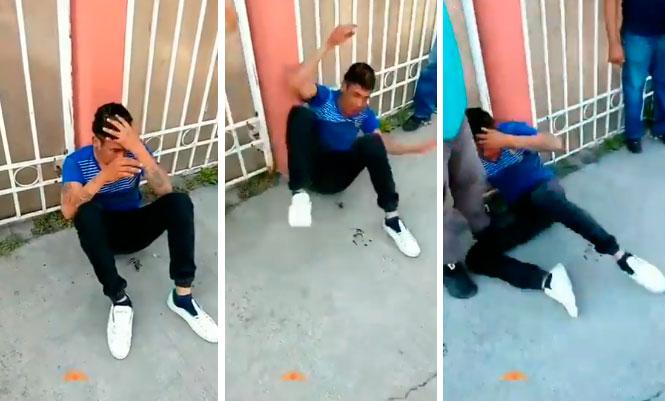 Stalker beats to stupor for harassing a lady walking alone [Video]