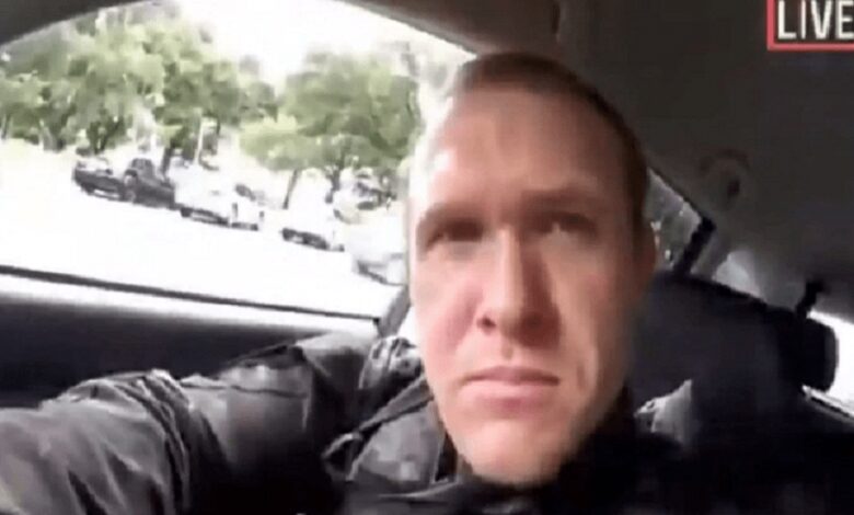 Who is the author of the massacre in the New Zealand mosque