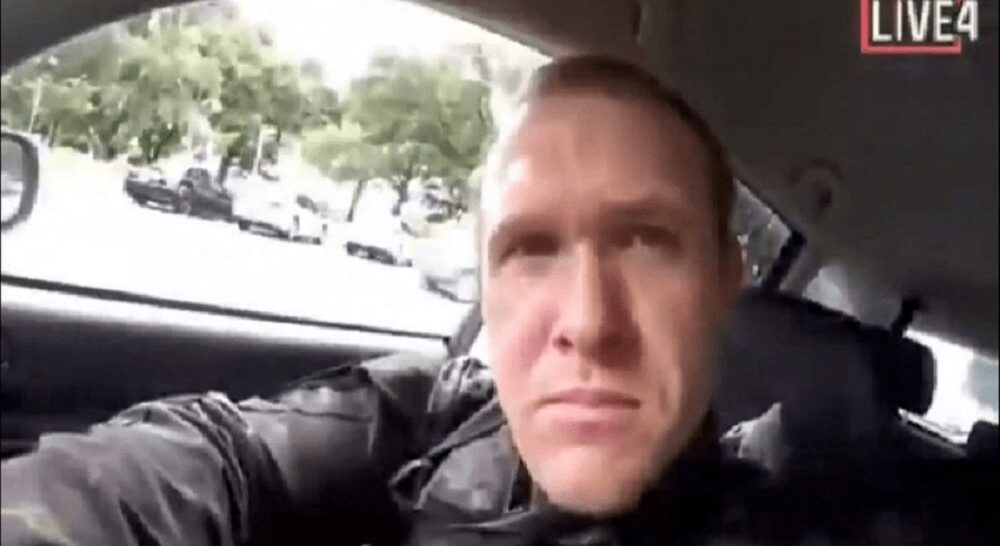 Who is the author of the massacre in the New Zealand mosque