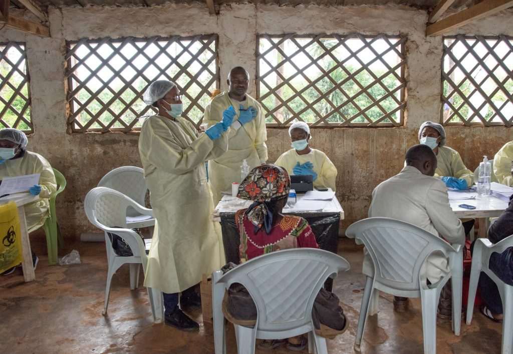More than 90 health workers infected with Ebola in the Democratic Republic of Congo (DRC)