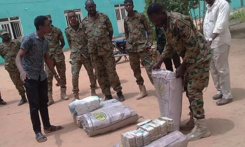 Cash reserves found at Omar Al-Bashir