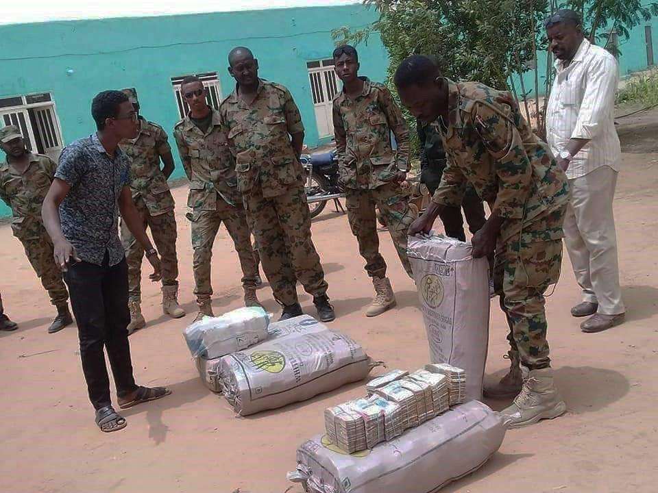 Cash reserves found at Omar Al-Bashir