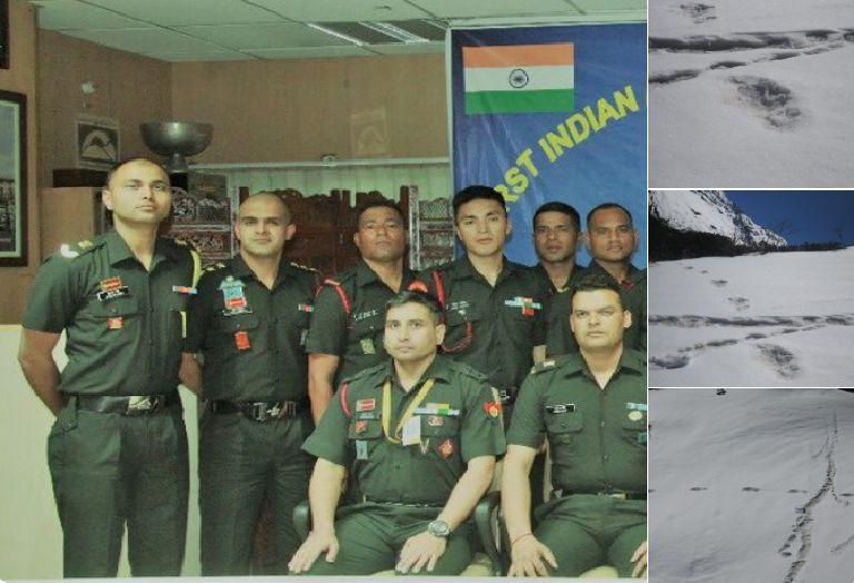 Indian army found footprints of Yeti and is being mocked heavily