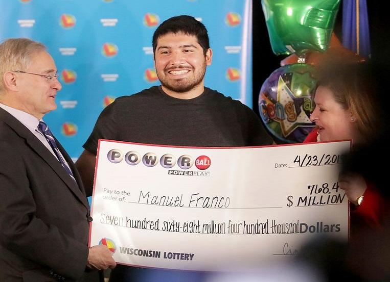 Manuel Franco wins 768 million jackpot: "I quit my job"