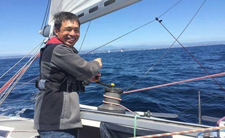Mitsuhiro Iwamoto: first blind ever to cross Pacific Ocean non-stop