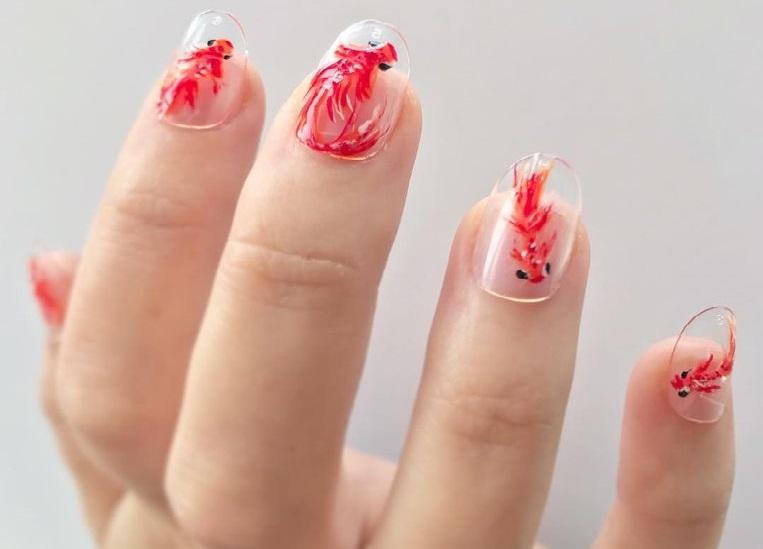 'Fish nail art' the new nail polish trend [Photos]