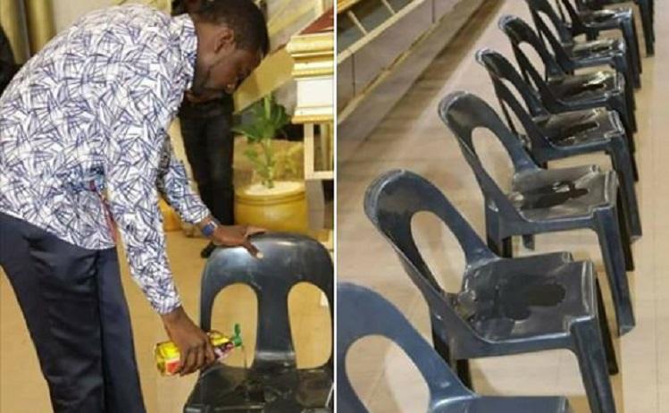 Prophet magaya charging $500 to sit on anointed chairs [Photos]