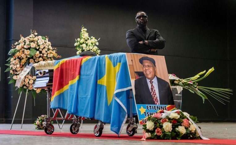 Body of opposition leader Tshisekedi is repatriated after more than 2 years