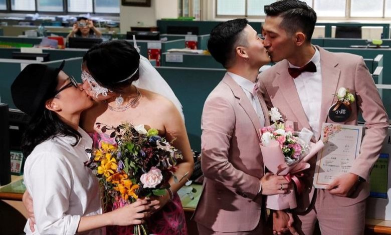 ©Tyrone Siu/Reuters - first legal gay marriages in Asia