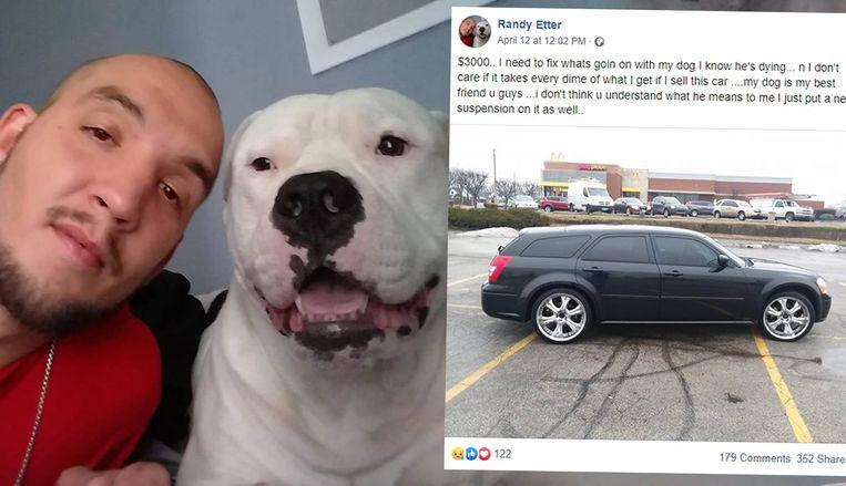 Man sells car to pay for expensive dog surgery: "Losing him was not an option"