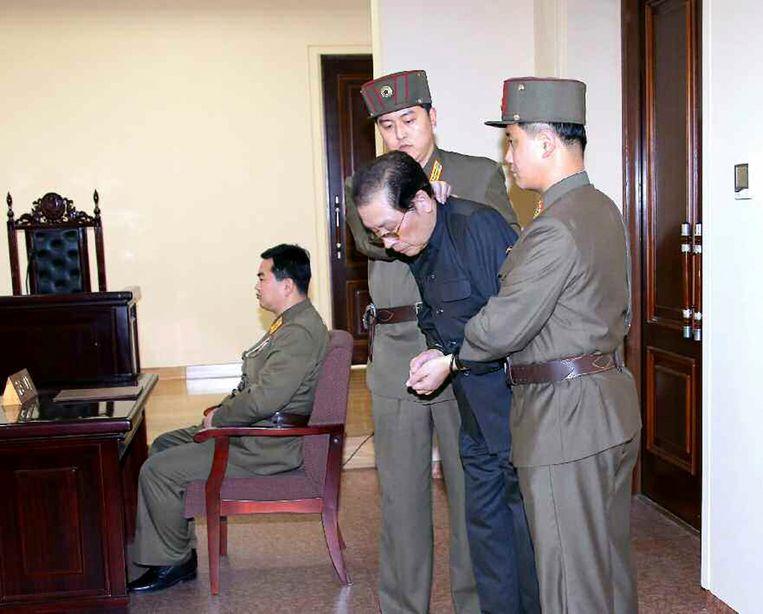"Kim Jong-un had his uncle executed and exhibited his head as an example" 