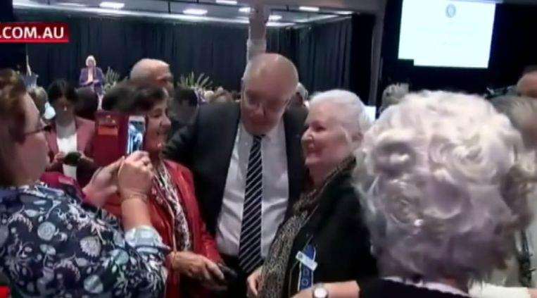 Activist hurls egg to the head of Australian Prime Minister