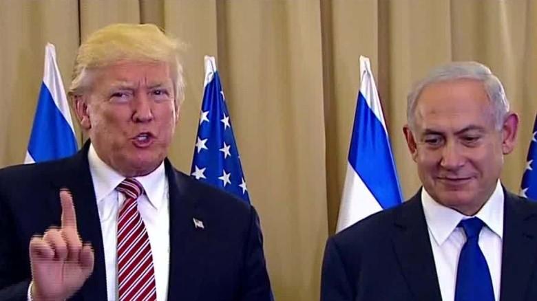 Trump calls on Palestinians to stop violence against Israel