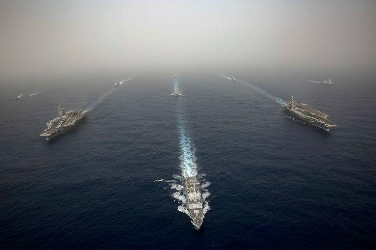 "Clear message to Iran": US deploying warship in Middle East 