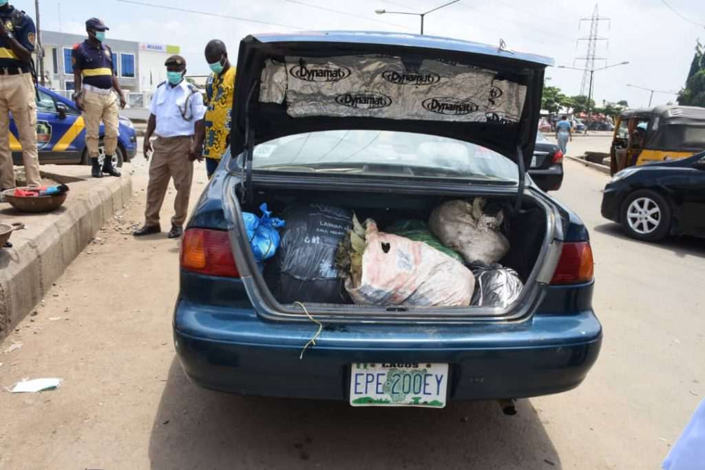 Terrible punishment for a man caught dumping garbage on roadside