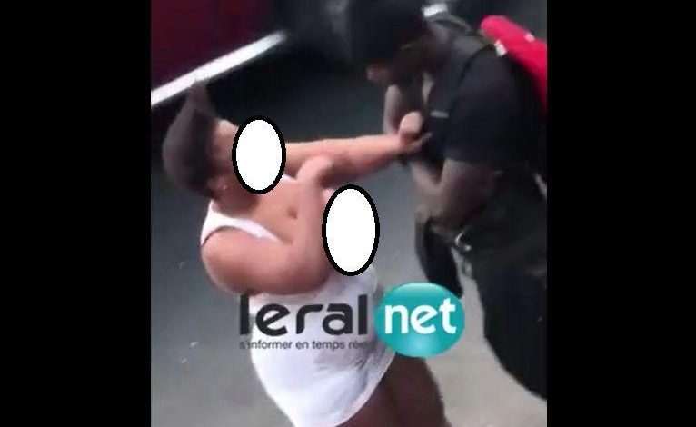 Barely dressed ladies fight dirty in Senegal [video]