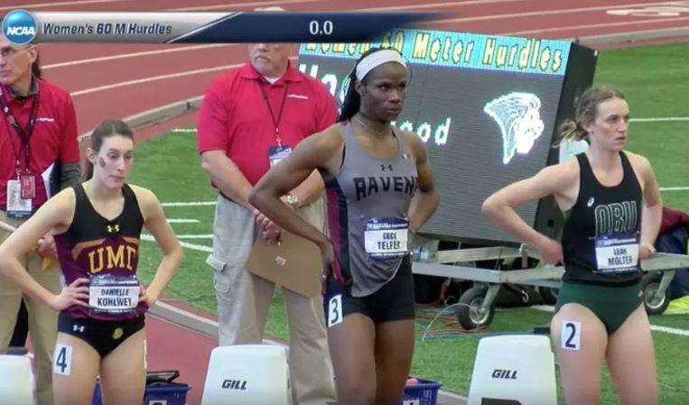 As a male athlete he did not represent anything, as a woman she took the title: "Not fair!"