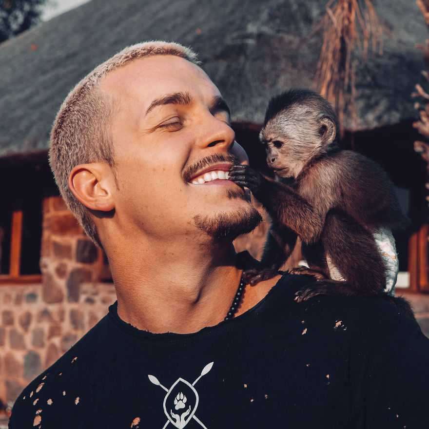 Dean Schneider drops his prestigious job for animals in Africa