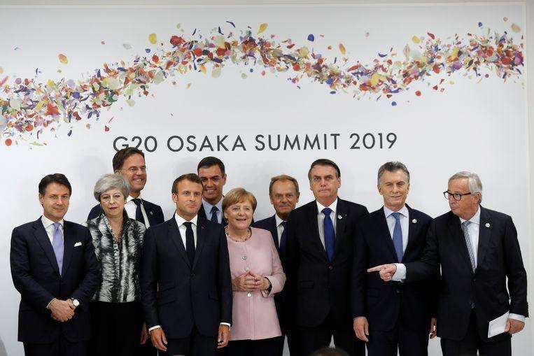 World leaders conclude climate agreement on G20, US does not participate