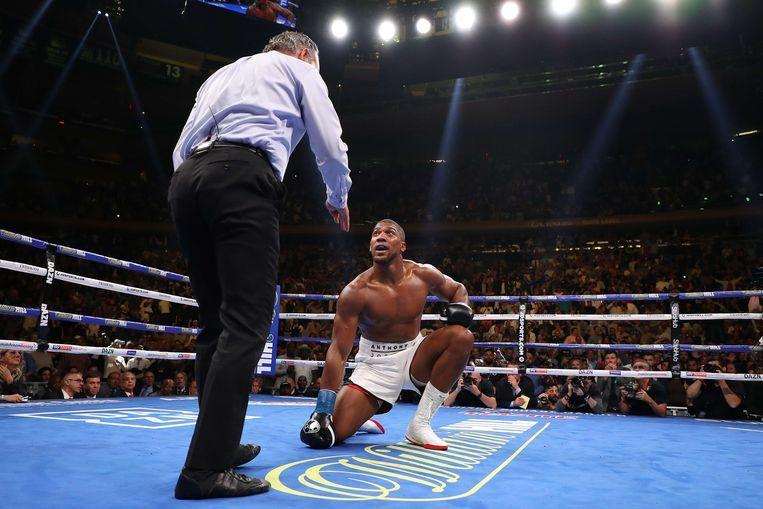 Not unbeatable: Anthony Joshua suffers first defeat in career