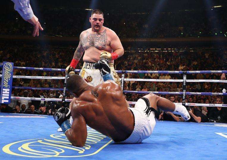Not unbeatable: Anthony Joshua suffers first defeat in career