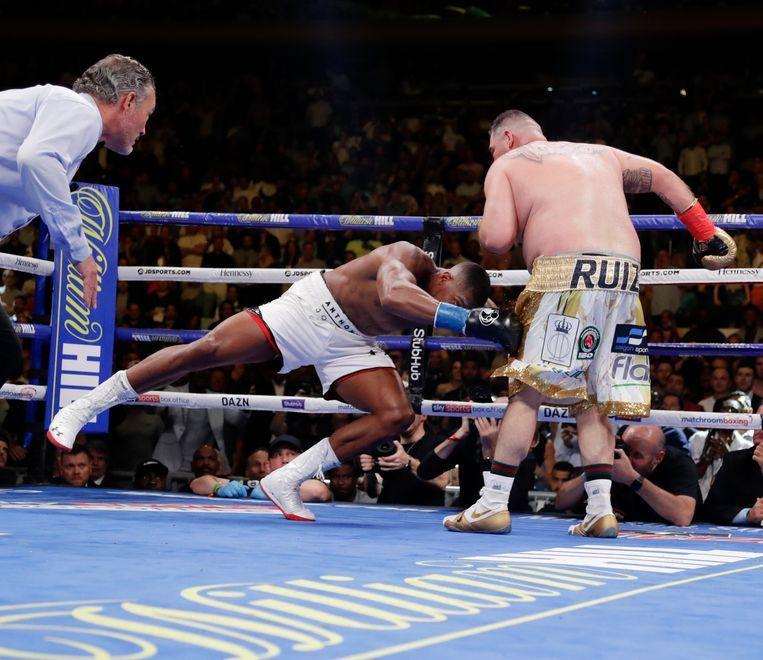 Not unbeatable: Anthony Joshua suffers first defeat in career