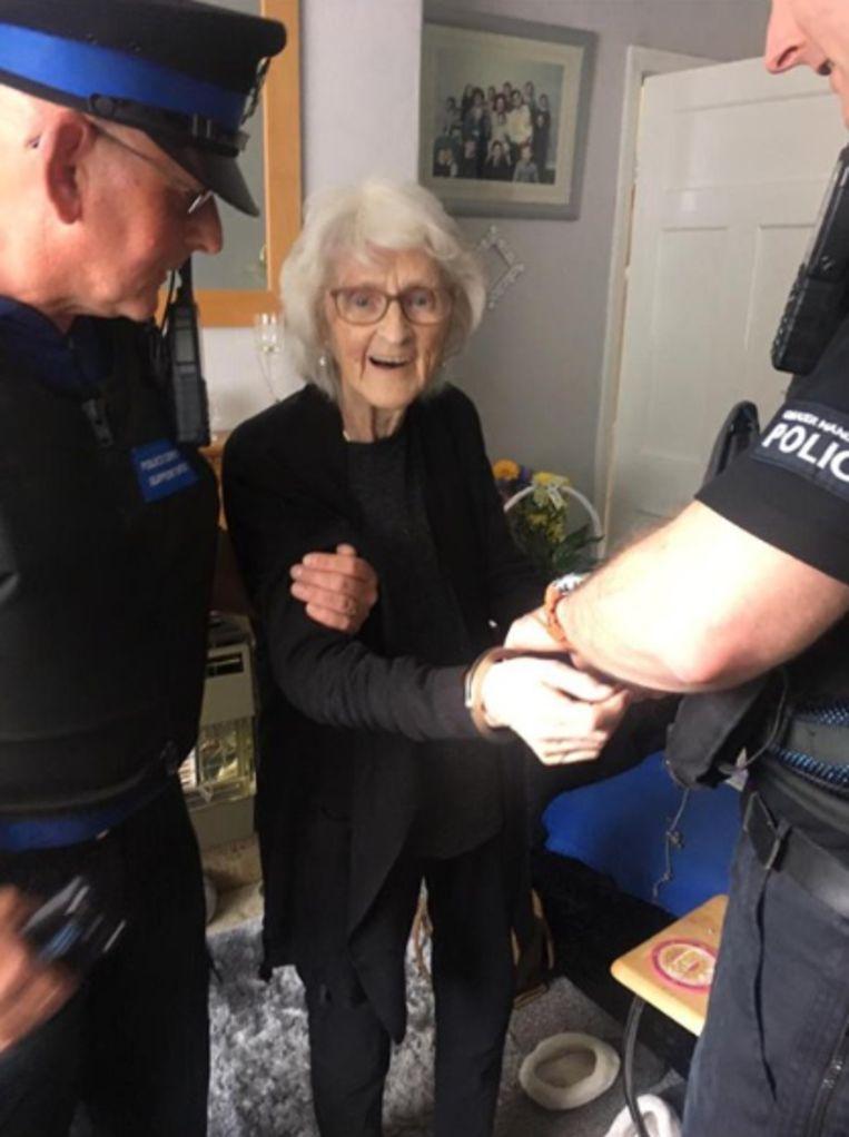 Josie Birds (93) wants to know what it feels to be naughty and arrested