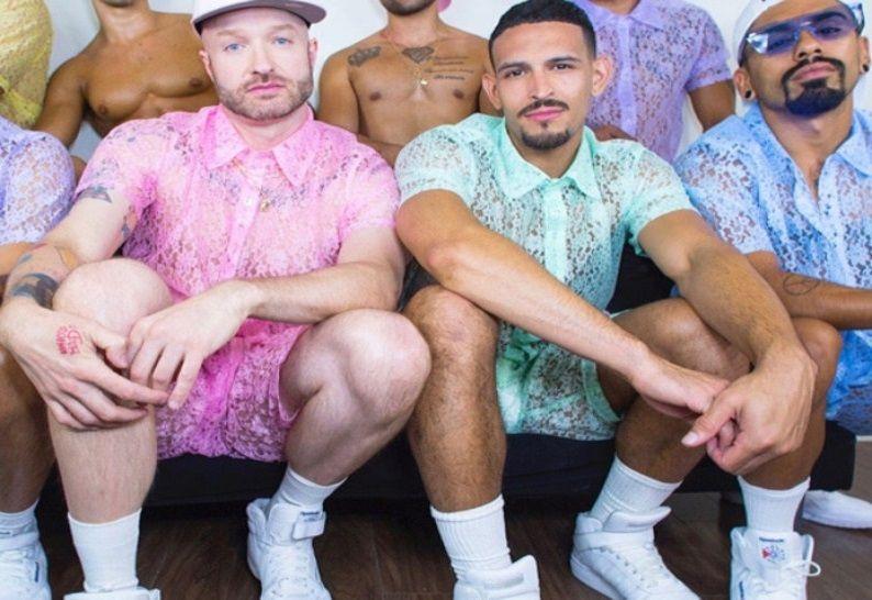 Will lace outfits be the new summer fashion for men?