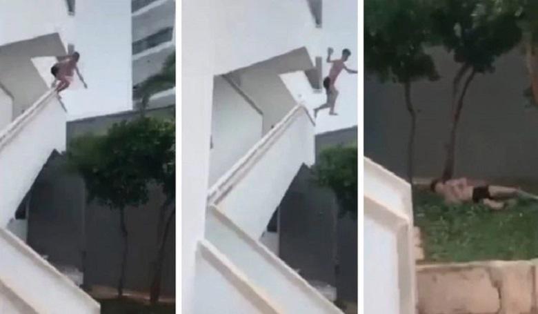 Man sued hotel for alleged accident: 'he jumps from balcony to dazzle his friends'
