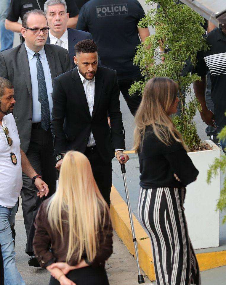 Neymar after interrogation of rape case: “truth will be revealed”