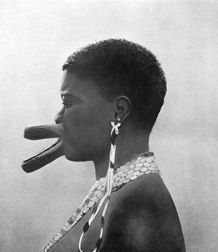 African tribes that practice lip plate [Photos]