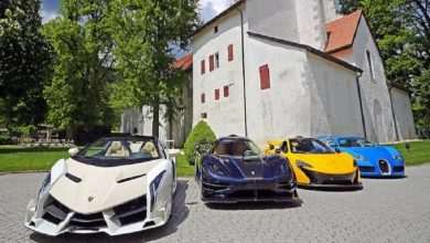 Supercars of a son of African dictator under the hammer