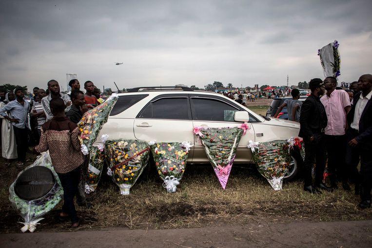 Tens of thousands of Congolese are saying goodbye to Tshisekedi