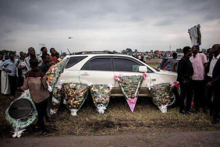Tens of thousands of Congolese are saying goodbye to Tshisekedi
