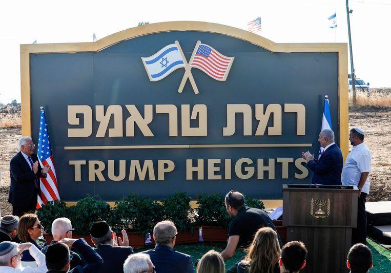 Israel calls new settlement on Golan Heights 'Trump Heights'