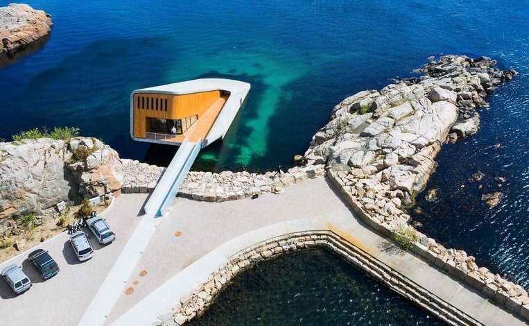 Look inside the largest underwater restaurant in the world