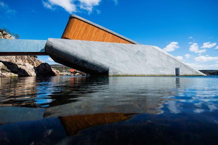 Look inside the largest underwater restaurant in the world