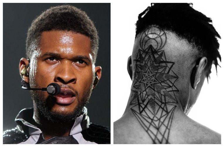 Usher comes out with a very special tattoo