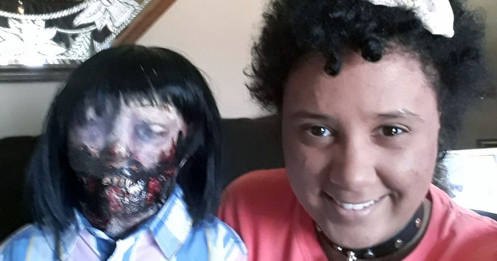 19-year-old girl reveals why she married her zombie doll [Photos]